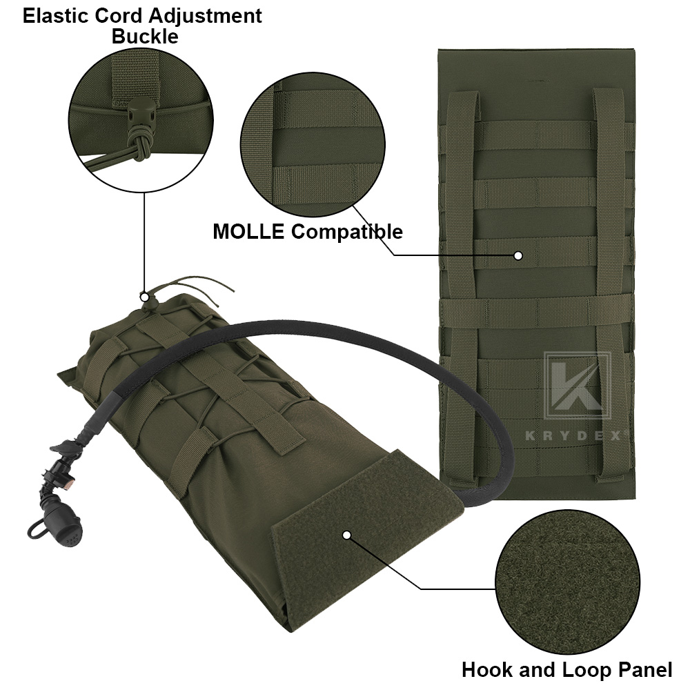 KRYDEX ยุทธวิธี 3L Hydration M - Outdoor Hunting Packs บทวิจารณ์และราคา